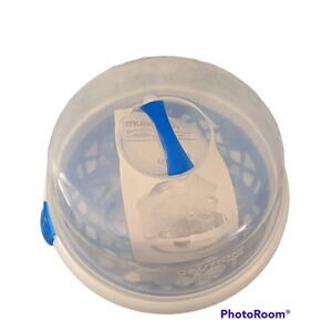 NWOT Munchkin Steam Guard Microwave Sterilizer Baby Bottle Nipple Pacifier Clean